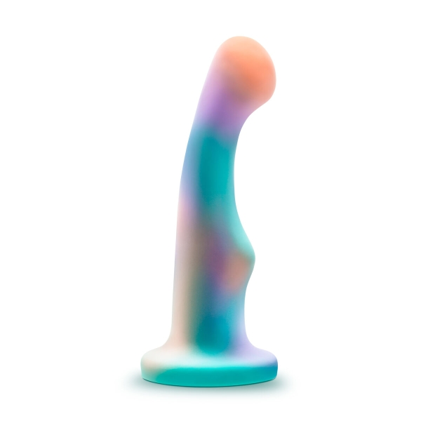 Avant Opal Dreams Dildo Curvado 6 Polegadas, silicone Purio™, com base de sucção e superfície Ultrasilk™, ideal para estimulação intensa.