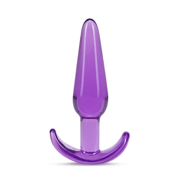 B Yours Slim Anal Plug com design cónico, base ergonómica e material TPE macio e seguro para o corpo.