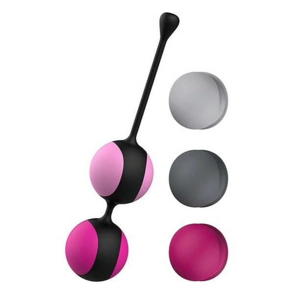 Bolas de geisha para fortalecimento progressivo do assoalho pélvico