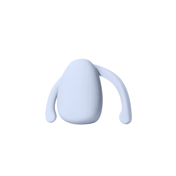 Vibrador Eva II da Dame Products com design discreto, compacto, asas flexíveis e três intensidades de vibração.