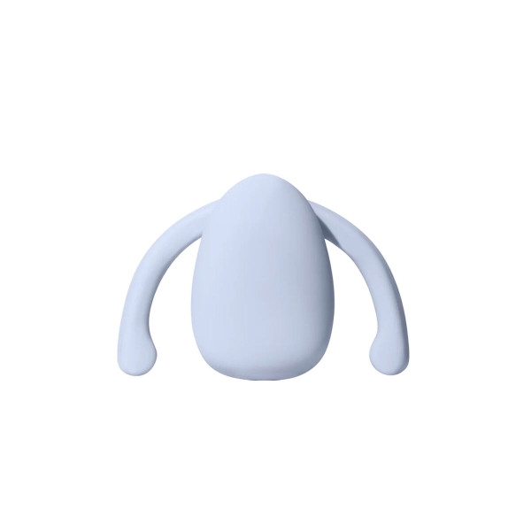 Vibrador Eva II da Dame Products com design discreto, compacto, asas flexíveis e três intensidades de vibração.