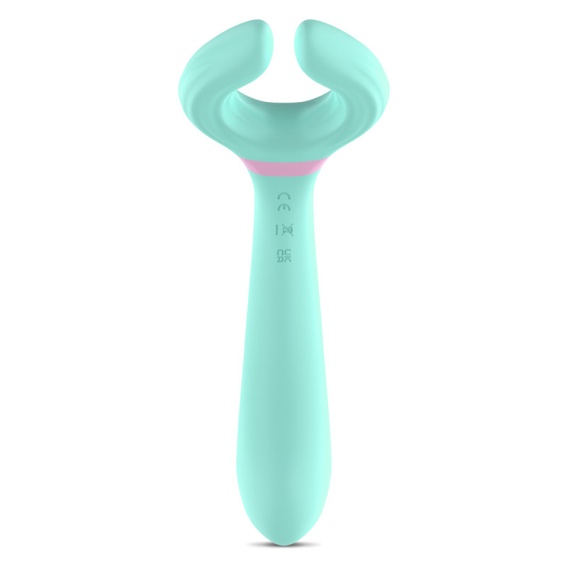 Kay Multifunction Aqua, vibrador versátil com 3 motores, 32 modos de uso, design flexível e à prova d'água, ideal para estímulo de zonas erógenas de homens, mulheres e casais.