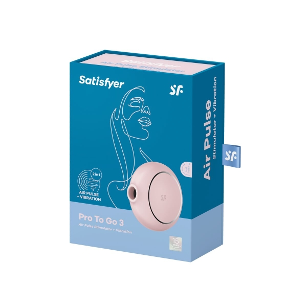Pro To Go 3 Aspirador de Clitoris discreto Satisfyer