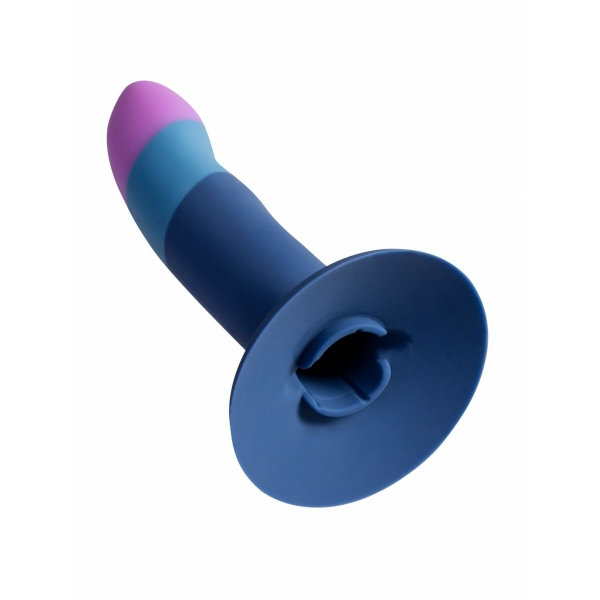 ROMP Piccolo dildo curvado de 5 polegadas com base de ventosa e compatível com strap-on.