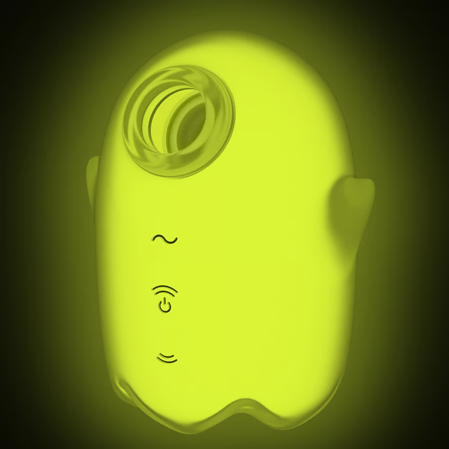 Glowing Ghost | Vibrador com Ondas de Pressão