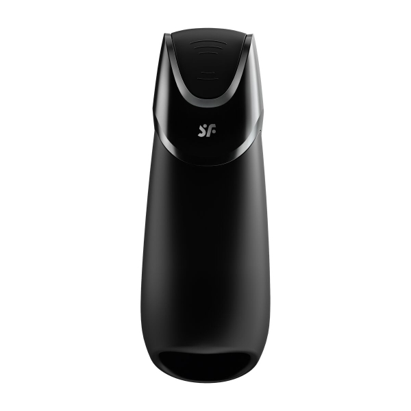 Satisfyer Men Vibration+ Masturbador inteligente, controle via app, silicone premium e resistente à água.