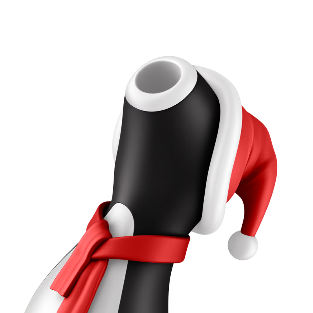 Penguin Holiday Edition - Vibrador de Ondas de Pressão