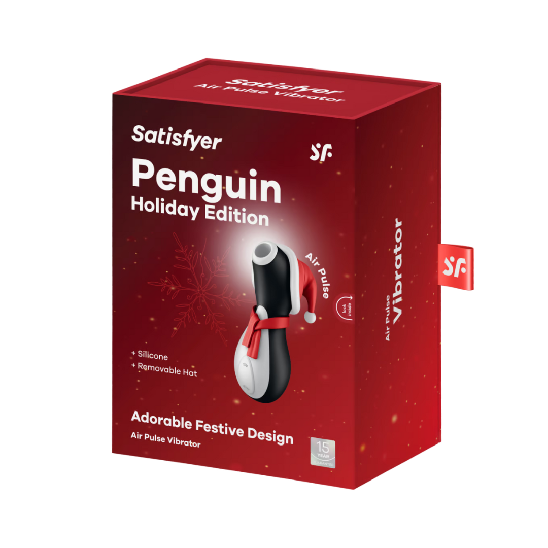 Penguin Holiday Edition - Vibrador de Ondas de Pressão