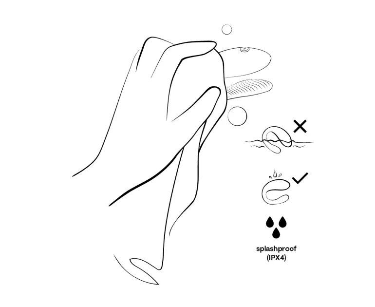 Sync Lite, vibrobrador ergonômico para casais, com controle remoto via App We-Vibe e modos de vibração ajustáveis para maior prazer a dois.