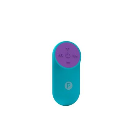Vibrador Egy compacto, com controle remoto, espirais estimulantes e acabamento em silicone hipoalergénico, ideal para uso vaginal, clitoriano e em zonas sensíveis.