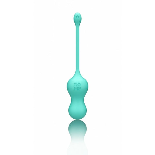 Ovo vibratório ROMP Cello com controlo remoto, 6 intensidades, resistente à água, recarregável e alcance de 5 metros.