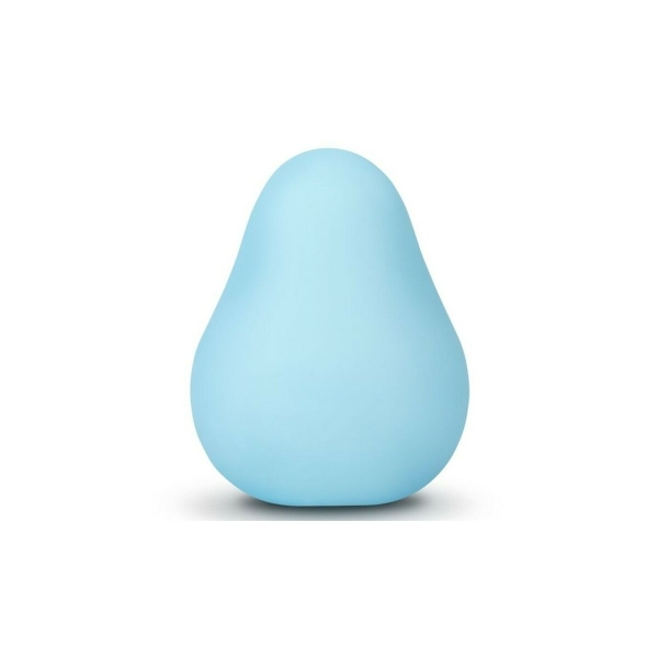 Masturbador G Vibe Azul com design compacto e textura envolvente para uma experiência prazerosa.