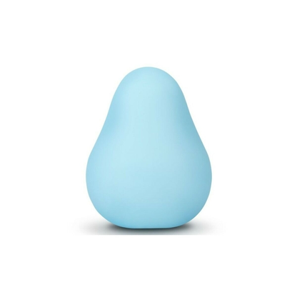 Masturbador G Vibe Azul com design compacto e textura envolvente para uma experiência prazerosa.