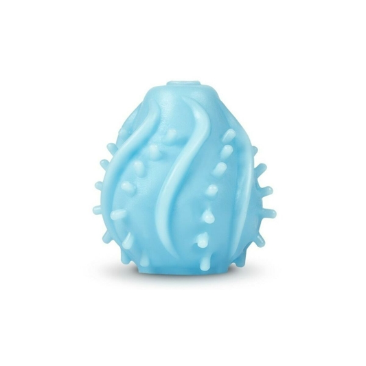 Masturbador G Vibe Azul com design compacto e textura envolvente para uma experiência prazerosa.