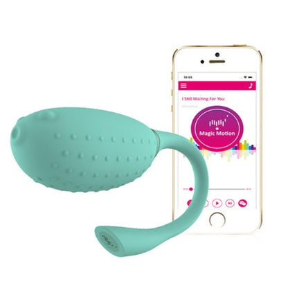 Vibrador Magic Fugu com controle via app, 7 modos de vibração e design submersível para prazer sem limites.