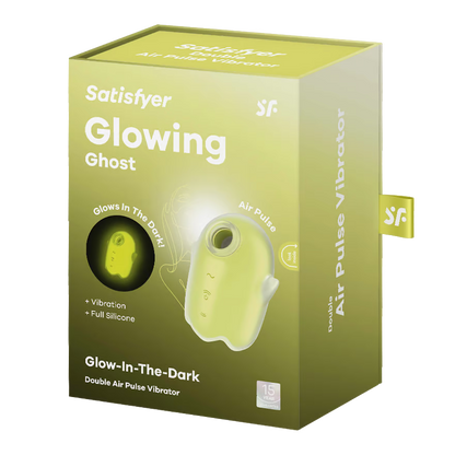 Glowing Ghost | Vibrador com Ondas de Pressão
