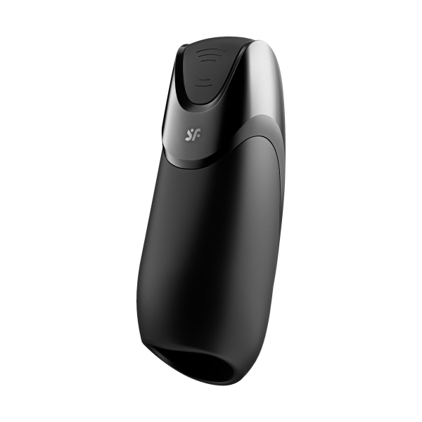 Satisfyer Men Vibration+ Masturbador inteligente, controle via app, silicone premium e resistente à água.